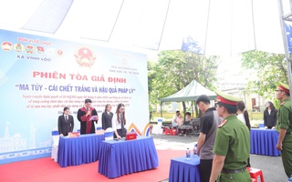 Phiên tòa giả định thu hút đông đảo cán bộ, đoàn viên, thanh niên