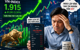 VN-Index vượt đỉnh lịch sử, tưởng ai cũng thắng lớn nhưng thực tế lại rất khác!