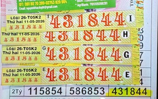 Nhiều người ở TPHCM, Cần Thơ, Vĩnh Long và An Giang trúng xổ số miền Nam