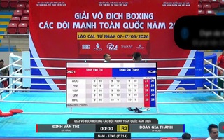 5 trọng tài cho thắng, 2 giám sát xử thua, đoàn boxing TPHCM bức xúc