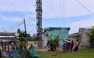 Phát hiện thi thể dưới chân trạm BTS, nghi rơi từ cột ăng ten