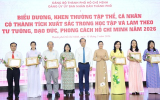 Đảng ủy UBND TPHCM biểu dương 168 điển hình học Bác