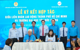 LĐLĐ TPHCM và Trường Đại học Tôn Đức Thắng hợp tác đào tạo cho người lao động
