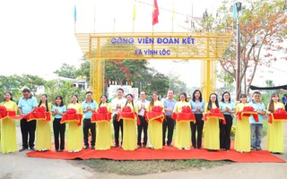 TPHCM: Khánh thành công viên 3.100 m² phục vụ người dân