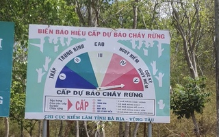 TPHCM: Cảnh báo cháy rừng ở cấp cao nhất - cực kỳ nguy hiểm