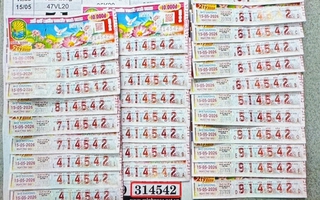 Xổ số miền Nam: 2 giải độc đắc và 3 giải an ủi lộ diện vào chiều 17-5