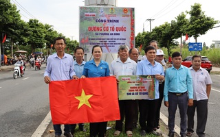 Khánh thành "Đường cờ Tổ quốc" thứ 20 tại TP Cần Thơ