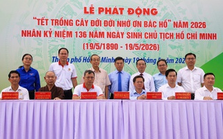 TPHCM phát động Tết trồng cây "Đời đời nhớ ơn Bác Hồ"