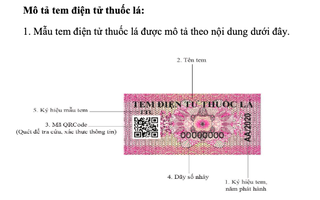 Doanh nghiệp, cá nhân được tự in tem điện tử rượu, thuốc lá để sử dụng từ năm 2027 