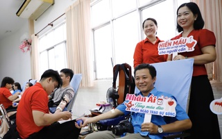 500 đoàn viên - lao động tham gia hiến máu tình nguyện ở Cần Thơ