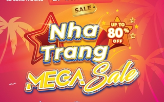 Ngày hội khuyến mại hàng hiệu tại "Nha Trang Mega Sale 2026"