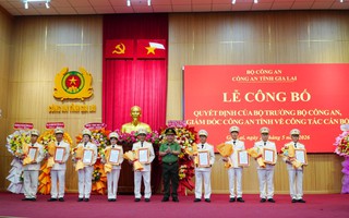 Công an tỉnh Gia Lai có tân Thủ trưởng Cơ quan Cảnh sát điều tra