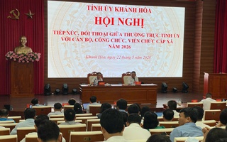 Khánh Hòa: Lắng nghe 7 nhóm vấn đề từ chính quyền cấp xã