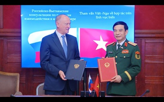Việt Nam - Nga ký kết Kế hoạch hợp tác trong lĩnh vực biển