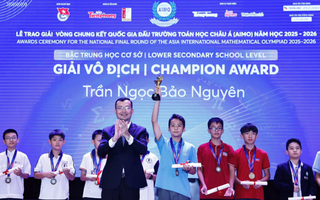 Vinh danh các tài năng Toán học trẻ