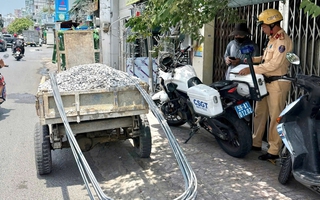 CSGT TPHCM tịch thu 185 xe ba bánh tự chế, không rõ nguồn gốc