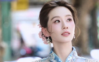 Mỹ nhân Lưu Thi Thi đẹp lung linh trên phố Hà Nội