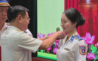 Bộ Tư lệnh Vùng Cảnh sát biển 2: 147 sĩ quan được phong, thăng quân hàm