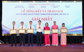 EVNCPC ghi dấu ấn với 13 giải thưởng tại Hội thi Sáng tạo kỹ thuật TP Đà Nẵng lần thứ 18