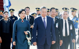 21 loạt đại bác chào mừng Tổng Bí thư, Chủ tịch nước Tô Lâm đến Bangkok, thăm chính thức Thái Lan