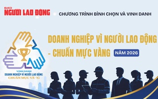 Chương trình bình chọn và vinh danh “Doanh nghiệp vì người lao động - Chuẩn mực vàng” năm 2026