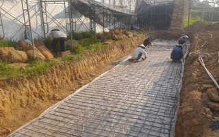 Đoạn Hoàng thành bị chê "nhìn đau mắt": Tiết lộ loạt ảnh quá trình phục dựng