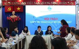 Đề xuất tăng cơ chế bảo vệ phụ nữ và trẻ em trong Luật Đô thị đặc biệt