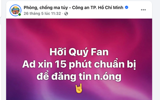 Fanpage Công an TP HCM đổi mới cách làm, hút "triệu view"