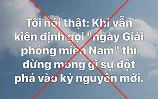 Tôn trọng và bảo vệ sự thật lịch sử