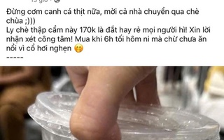 Ly chè 170.000 đồng ở Huế gây tranh cãi: Chủ quán lên tiếng