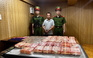 Nhóm đối tượng vận chuyển 50 bánh ma túy, nổ súng chống trả, chém bị thương công an