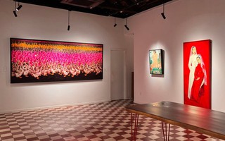 Những nét cọ "chảy" về miền Trung