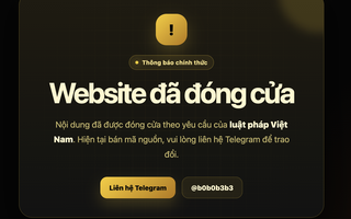 Website phim lậu Cò TV, Phim4k.xyz, Thìa Phim,... chính thức đóng cửa