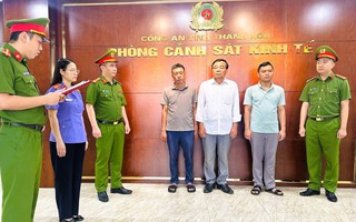 Một nguyên chủ tịch xã và 2 giám đốc doanh nghiệp bị bắt