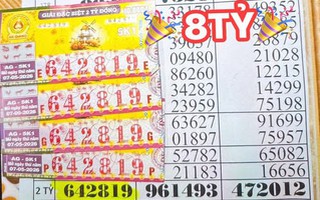 Chiều 8-5, hai giải độc đắc xổ số miền Nam xuất hiện ở  2 tỉnh