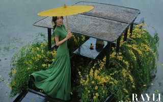 Angelababy khoe vẻ đẹp huyền ảo như tranh, như thơ