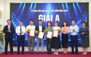 Trao Giải Báo chí viết về bảo hiểm năm 2025