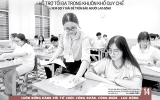 Báo in ngày 11-6: Tin nhắn sau buổi thi