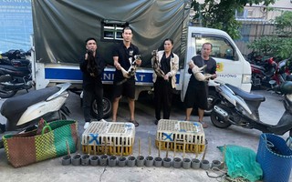 Công an TPHCM tạm giữ 10 người sau khi khám xét bãi xe Trúc Quỳnh