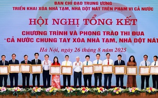 Chính phủ hoàn thành mục tiêu 334.000 căn nhà tạm được xây mới, HDBank chung tay trên 2.600 căn