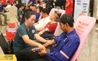 32 tỉnh, thành chung tay hiến máu cứu người