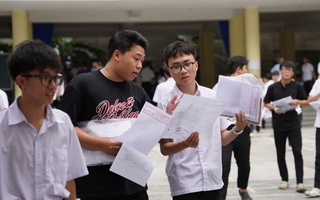 Thí sinh đánh giá môn toán "dễ thở"