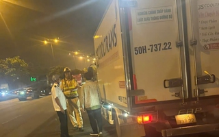 TPHCM: Phát hiện hai xe tải đông lạnh vi phạm trên Quốc lộ 1A