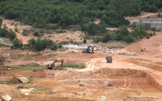 Đà Nẵng phê duyệt 4 mỏ đất không qua đấu giá, có 2 mỏ làm hồ Lộc Đại