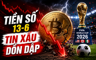 Thị trường tiền số: Tin xấu dồn dập giữa mùa World Cup 2026