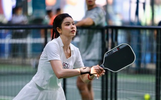 Dàn nghệ sĩ nữ tỏa sáng tại Giải Pickleball Báo Người Lao Động 2026