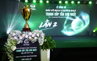 Công bố Giải Vô địch các CLB golf tranh Cúp Tân Sơn Nhất lần 2