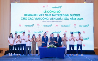 Herbalife Việt Nam tiếp tục tài trợ sản phẩm dinh dưỡng cho các VĐV xuất sắc Việt Nam năm 2026