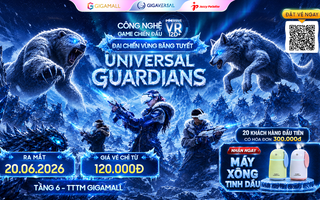 Gigaversal ra mắt siêu phẩm thực tế ảo “Đại chiến vùng băng tuyết” tại Gigamall