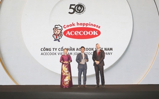 Acecook Việt Nam tiếp tục vào Top 50 Doanh nghiệp phát triển bền vững tiêu biểu Việt Nam 2026 